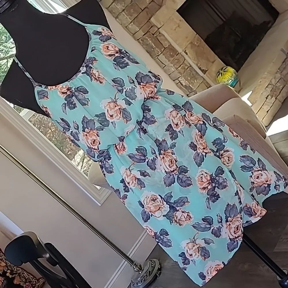 Pink owl sz S sundress